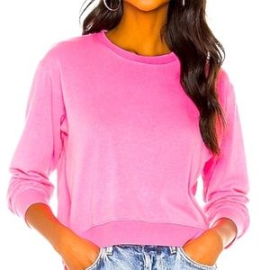 Sundry Pink Crewneck Boxy Sweatshirt Size 3 - OFFERS WELCOME